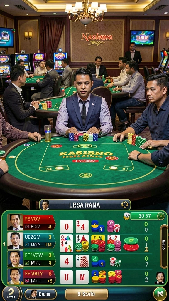 Screenshot aksi seru dalam gameplay 898A.