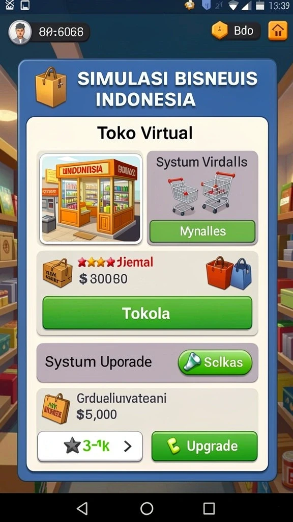 Tampilan awal AYUWIN yang menarik dan intuitif.
