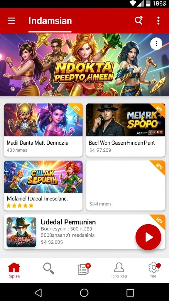 Lihat karakter unik dengan kemampuan yang bervariasi.