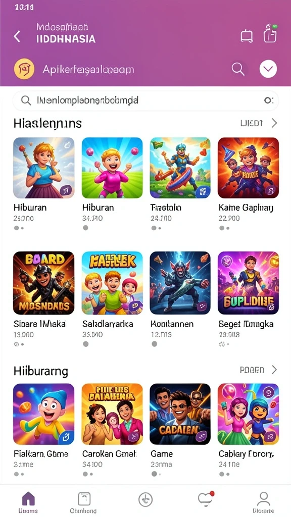 Kemudahan navigasi di dalam aplikasi CITIBET88.