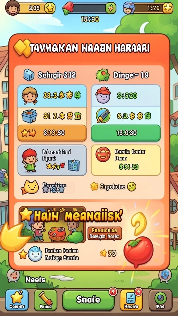 Kompetisi seru bersama teman-teman.