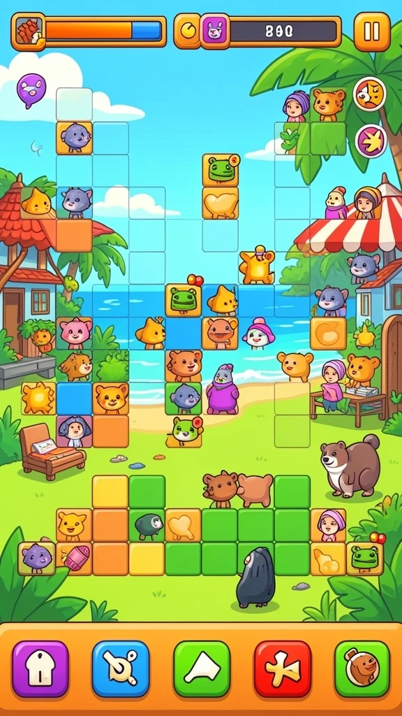 Kompetisi multiplayer yang penuh tantangan.