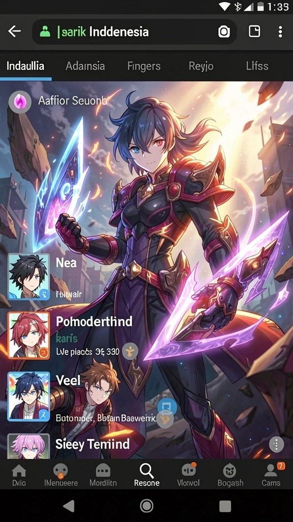 Fitur multiplayer untuk bermain dengan teman.