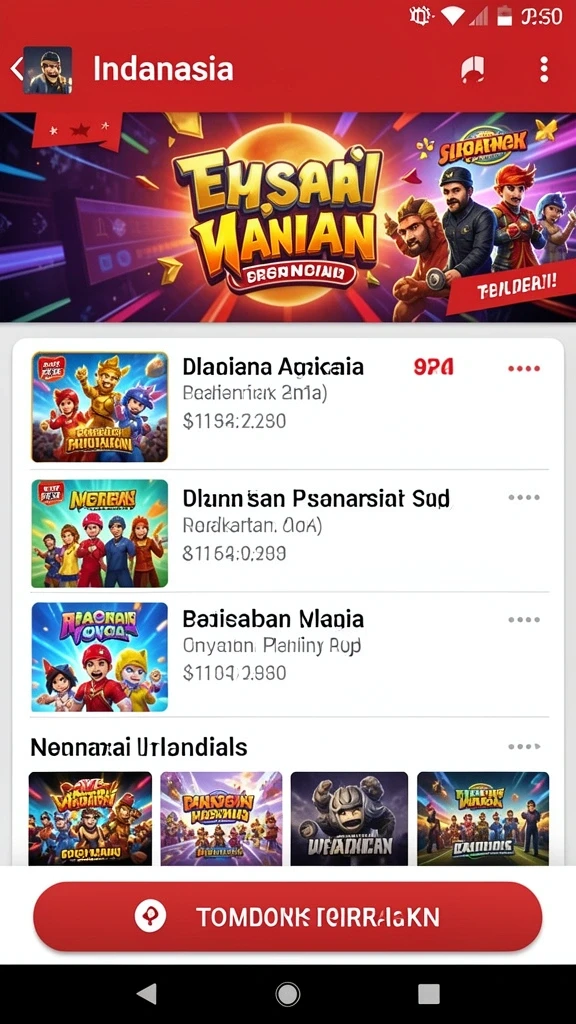 Tampilan antarmuka yang user-friendly dan menarik.