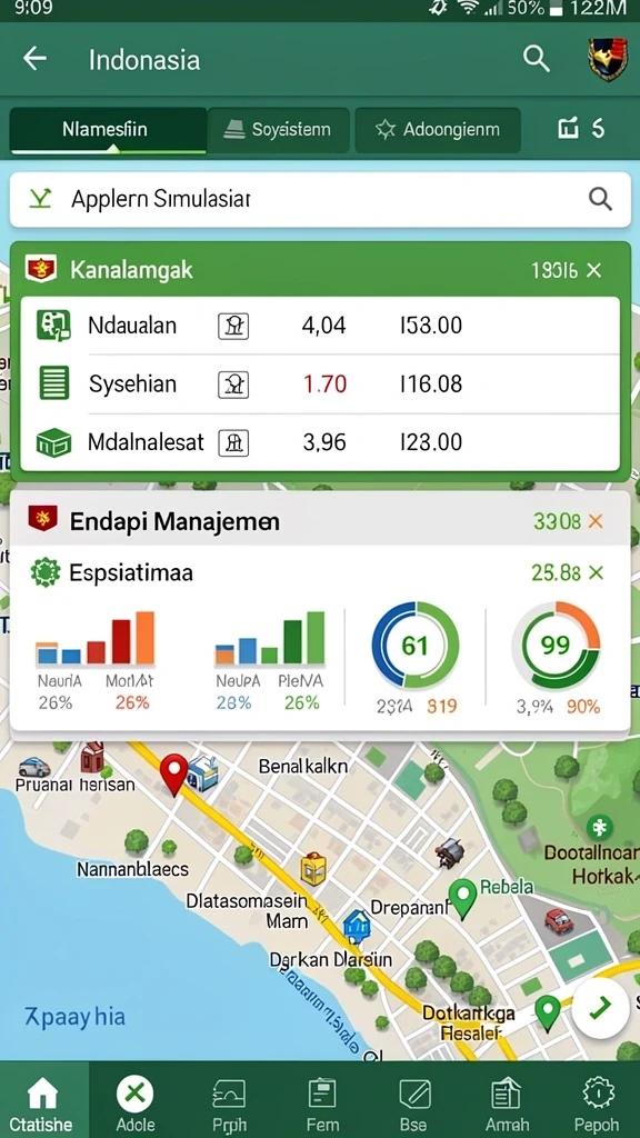 Mode permainan yang bervariasi dan seru.