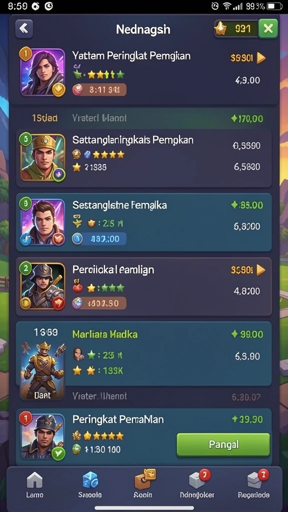 Salah satu level menantang dalam GX88.