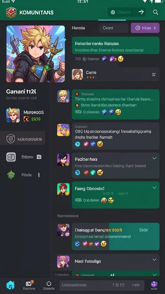 Screenshot mode permainan terbaru di HANABI88.