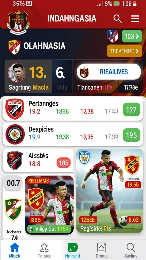 Tampilan awal yang menarik dan intuitif.