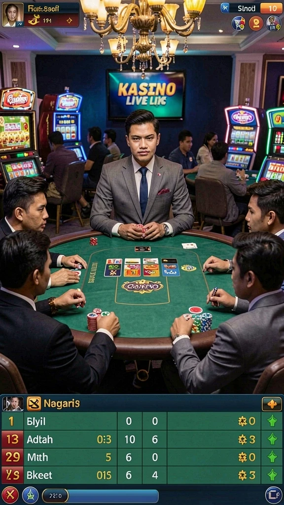 Sistem level yang memotivasi pemain untuk terus bermain.