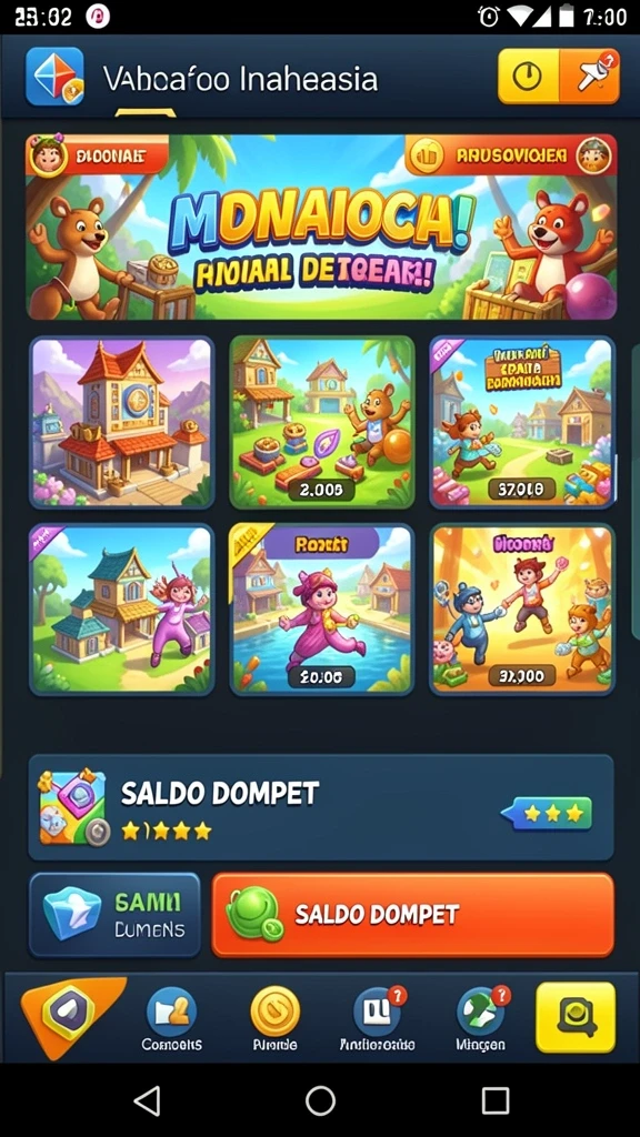 Gameplay seru dengan mode yang beragam.
