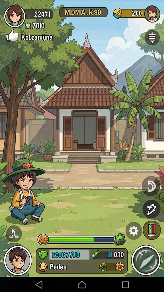 Menu antarmuka yang intuitif dan mudah digunakan.