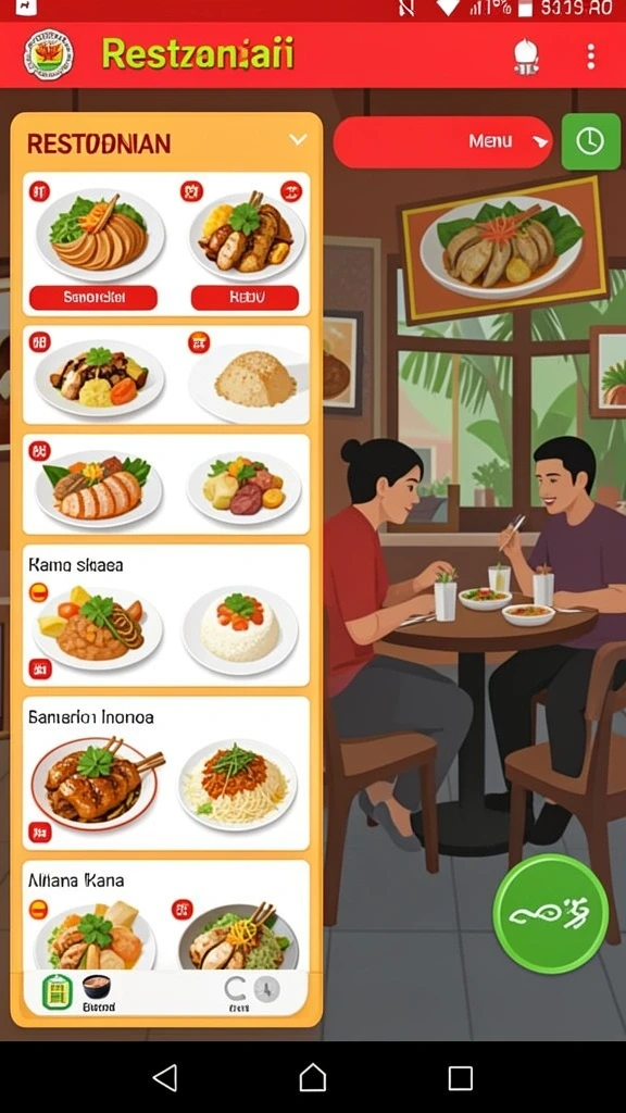 Pemandangan cantik dari dunia fantasi KAGANDAN.