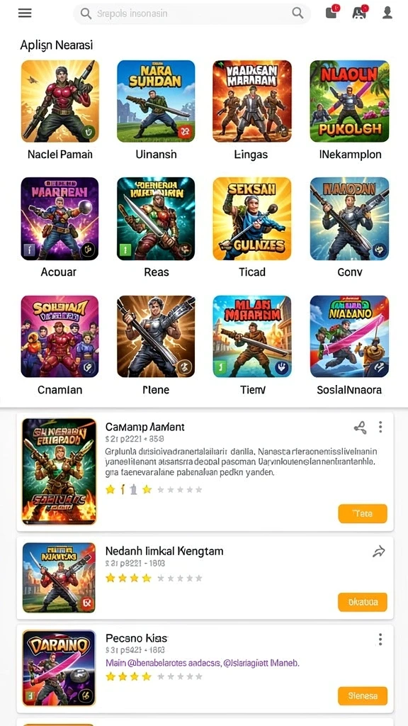 Gambaran permainan slot yang penuh warna dan menarik.