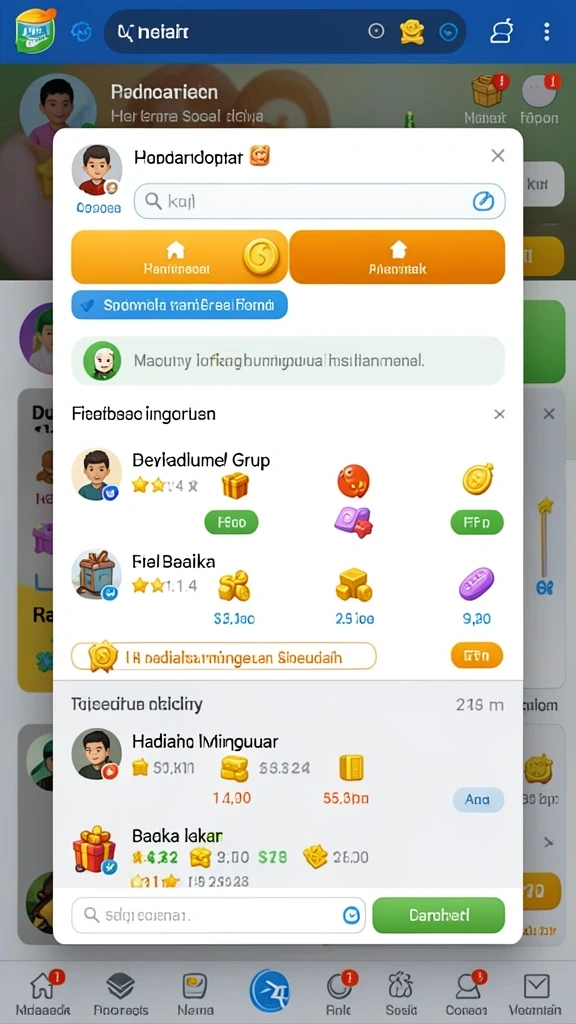Fitur live casino yang mendebarkan.