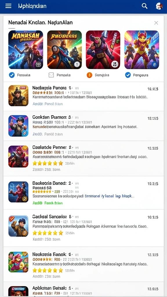 Grafik yang memukau dan efek suara yang imersif.