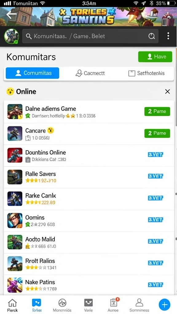 Screenshot menunjukkan pemain sedang menyelesaikan level yang menantang.