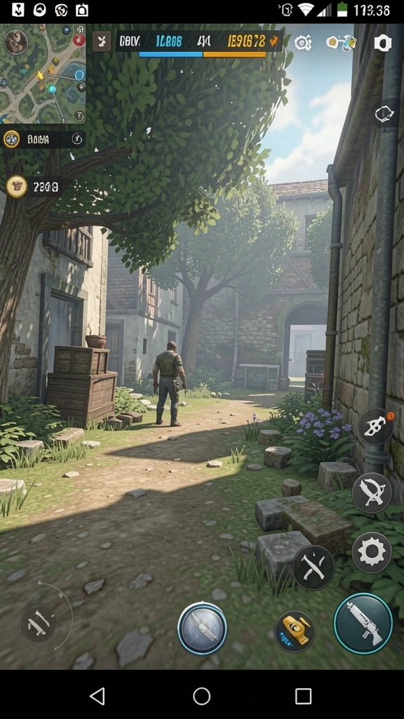 Visual game yang memukau dan detail.