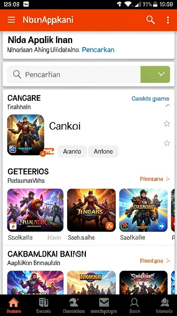 Fitur multiplayer yang memungkinkan bermain dengan teman.