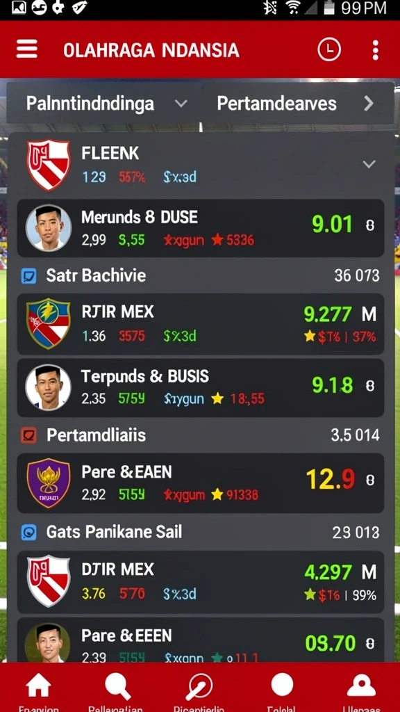 Pilihan mesin slot dengan tema yang beragam.