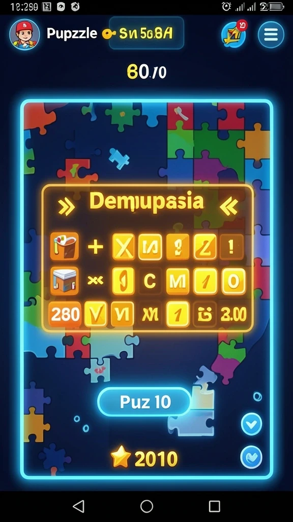 Karakter karakter unik siap untuk dimainkan.