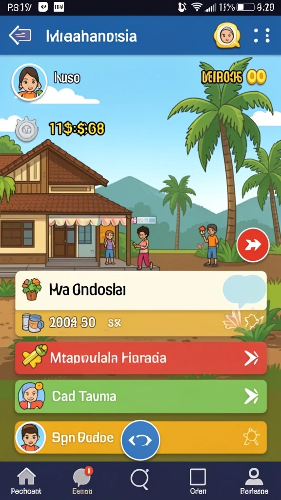 Karakter yang bervariasi dengan kemampuan unik.