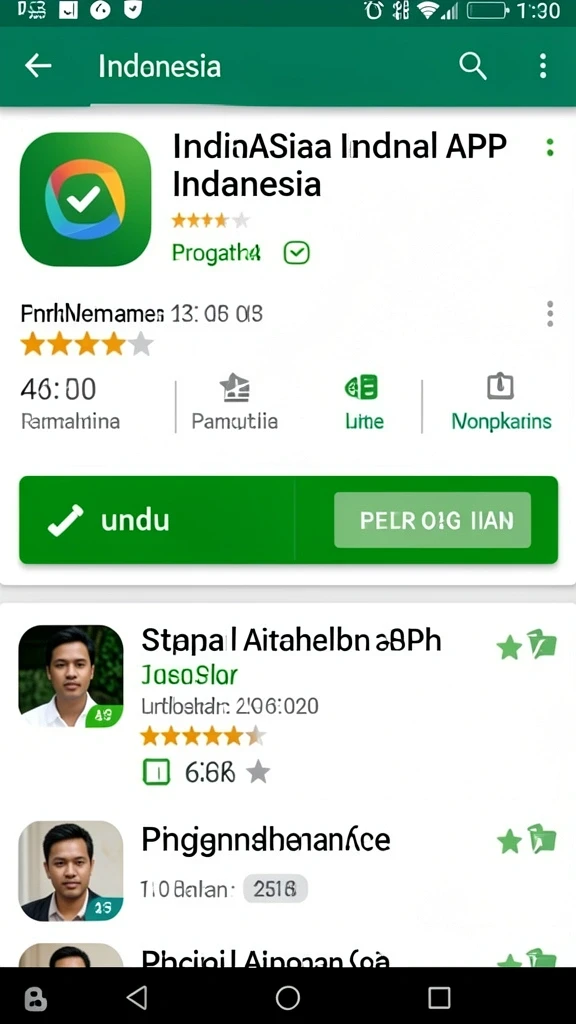 Tampilan antarmuka yang ramah pengguna.