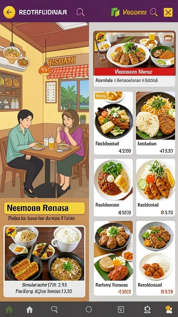 Karakter utama bersiap memulai petualangan.