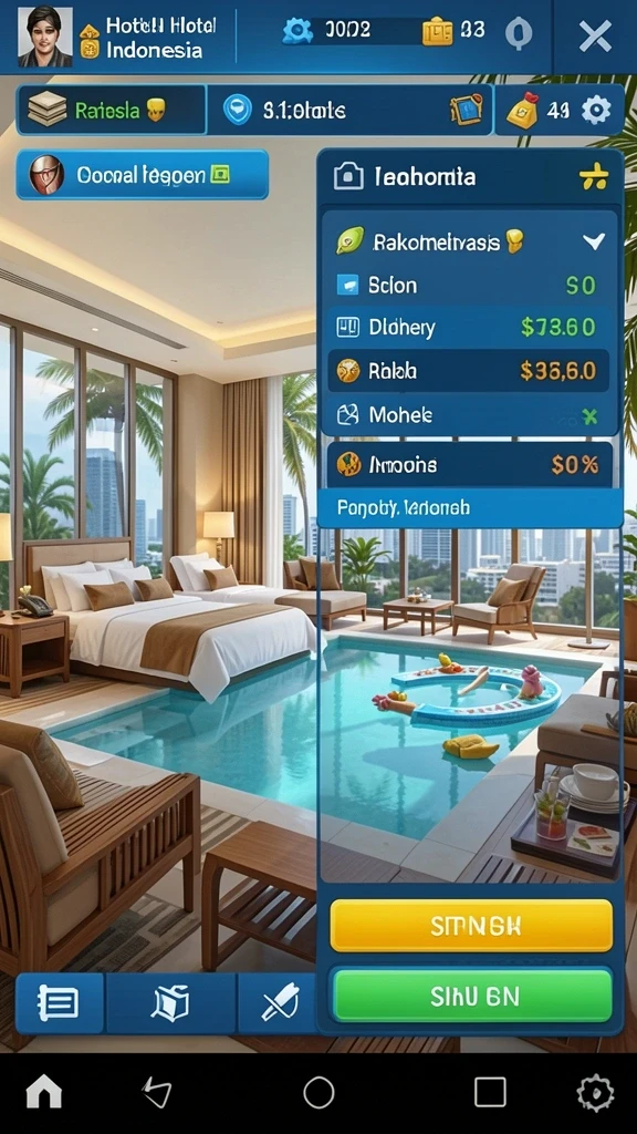 Mode multiplayer yang memungkinkan kompetisi seru.