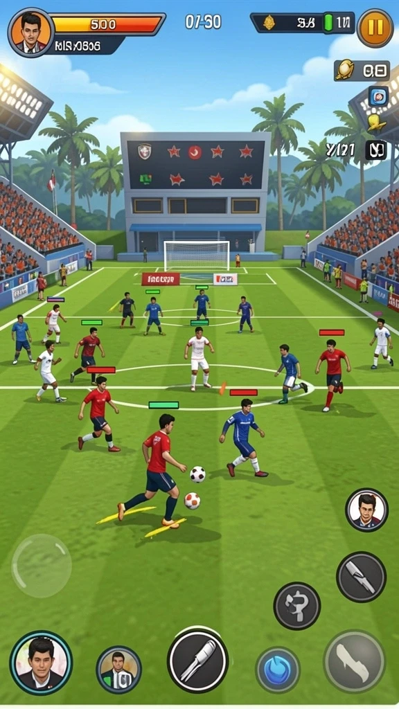 Mode multiplayer yang sangat kompetitif.