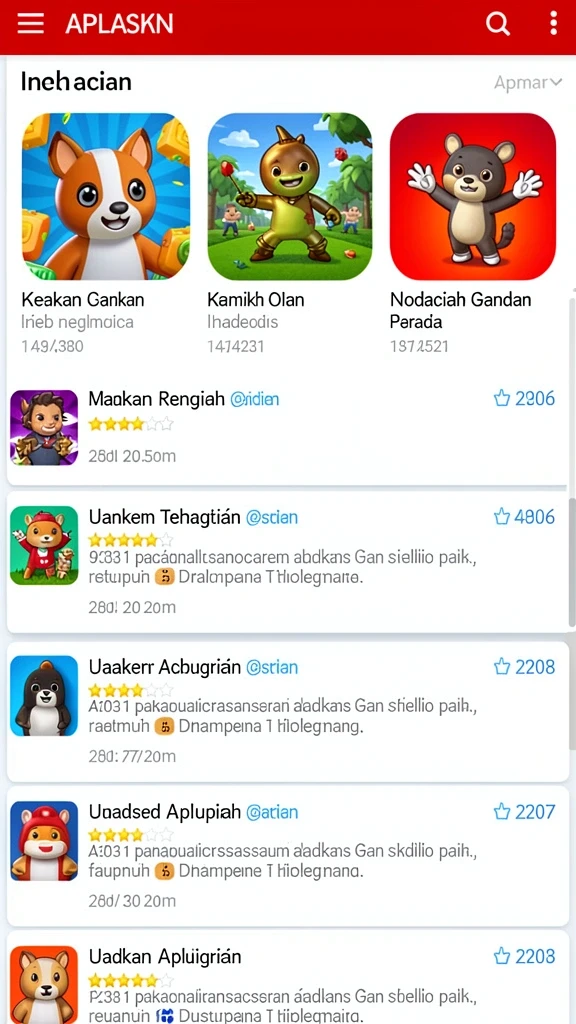 Tangkapan layar saat pemain menghadapi tantangan seru.
