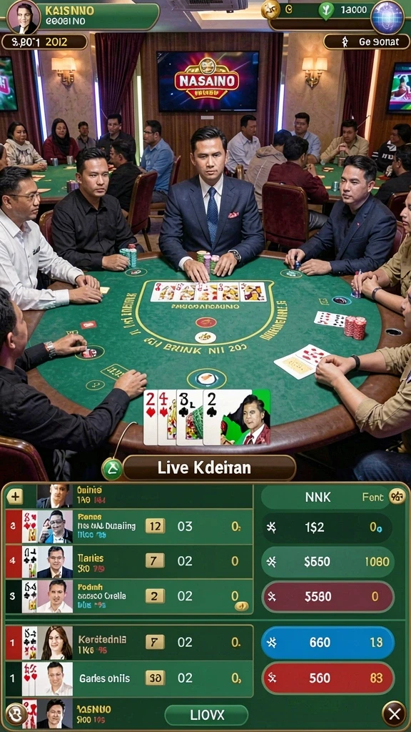 Pengaturan karakter yang lengkap dan beragam.