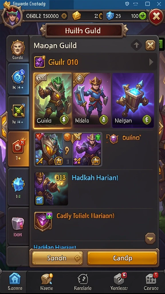 Screenshot menunjukkan misi yang menantang untuk diselesaikan.
