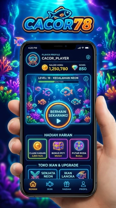 cacor78 — layar beranda